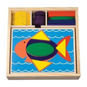 Melissa & Doug Beginner Pattern Blocks